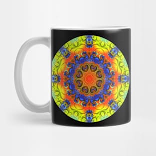 Mandala Magic - Kaleidoscopic Fractal 2.10.2024 A Mug